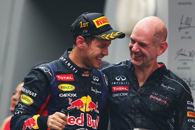 Newey joined Red Bull in 2005