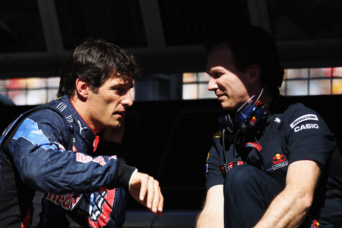 Webber disappoints Horner