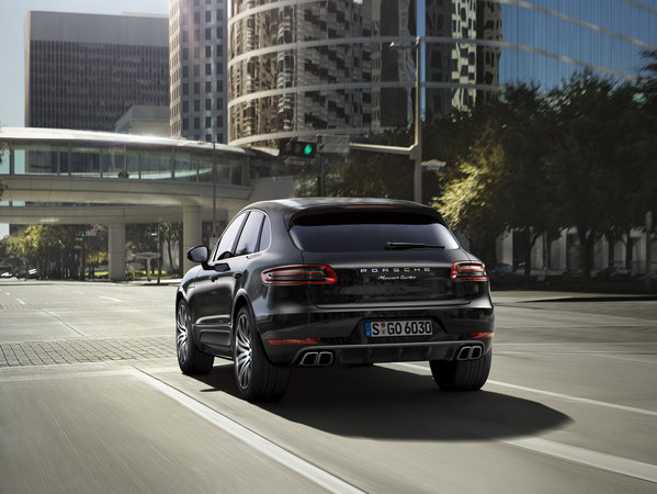 The Macan looks nearly identical to the Cayenne