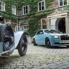 Newer Rolls-Royce cars also joined the rally