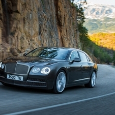 The Flying Spur is Bentley's latest sedan on the Continental platform