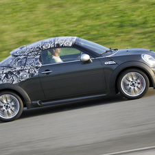 MINI shows-off camouflaged future Coupé model