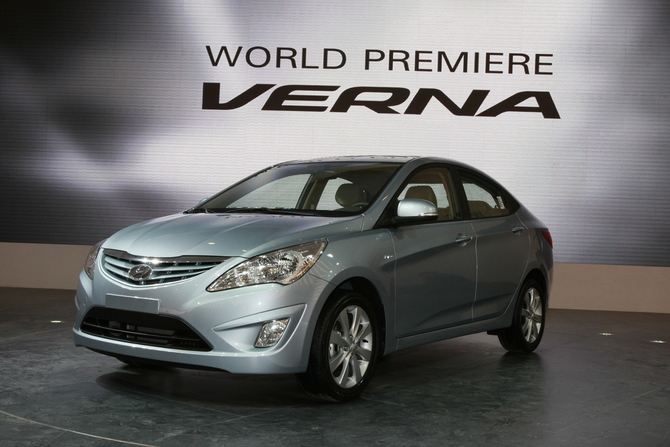 Hyundai Verna world-premiere in Beijing