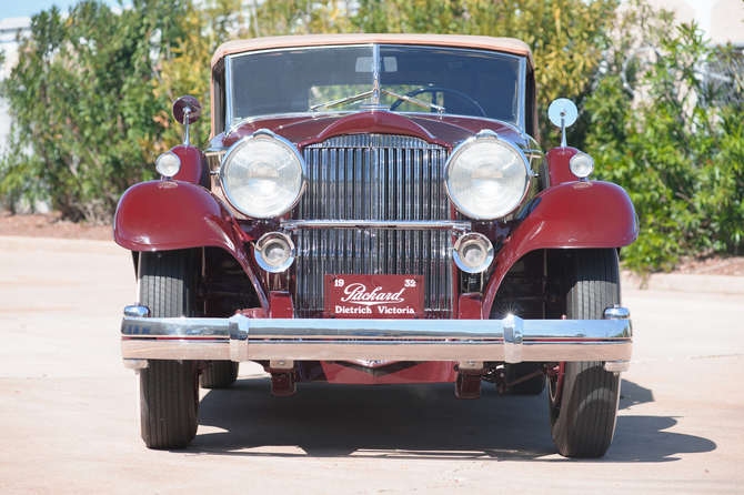 Packard Individual Custom Eight Convertible Victoria by Dietrich