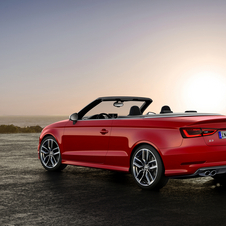 The S3 Cabriolet can reach 100km/h in 5.4s and a top limited speed of 250km/h