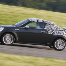 MINI shows-off camouflaged future Coupé model