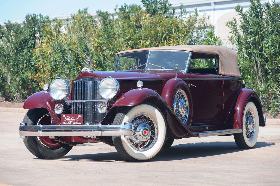 Packard Individual Custom Eight Convertible Victoria by Dietrich