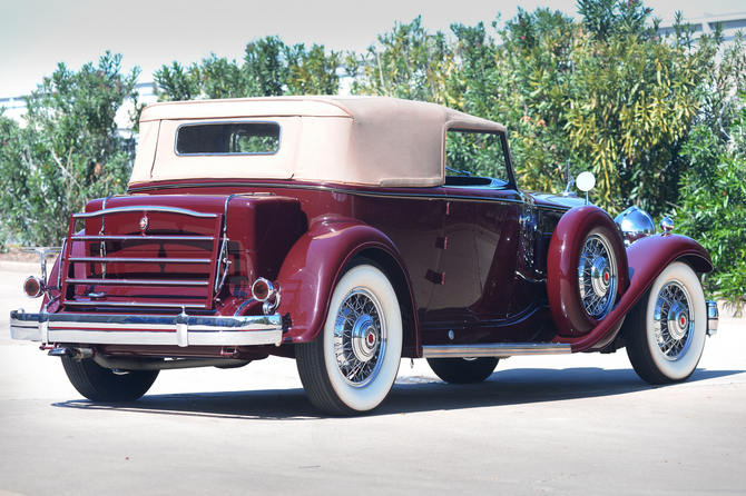 Packard Individual Custom Eight Convertible Victoria by Dietrich