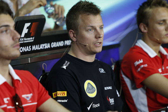 Raikkonen will be trying to win again in Malaysia