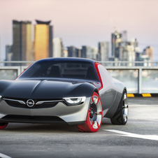  The GT Concept is intended to represent the pioneering spirit of Opel with a dynamic sports car