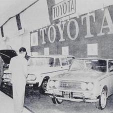 1966- Toyota Corona and Crown make European debut at the Paris Motor Show