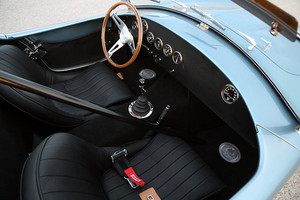 The interior is simplified compared to the street versions