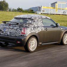 MINI shows-off camouflaged future Coupé model