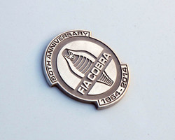 The special badge celebrates the anniversary