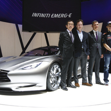 Red Bull and Infiniti have been building a strong relationship. Red Bull promoted the Emerg-E