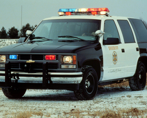 Tahoe Police Vehicle