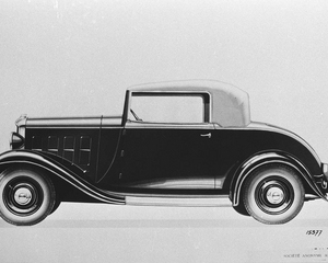 Rosalie 8CV Roadster Cabriolet