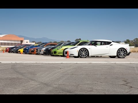 Eleven supercar drag race!