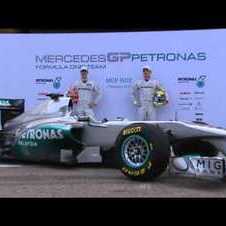 Mercedes launch the W02 in Valencia 