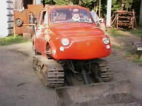 Hahahaha the Fiat Cinque-Tank!!!