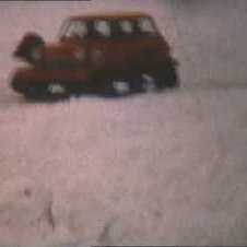 Mini-Trac at Wilkes Antarctic Base 1965 .