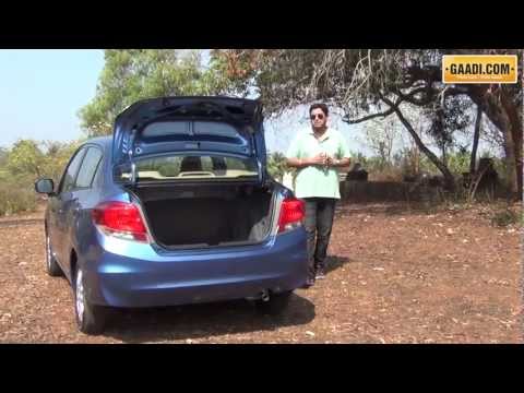 Honda Amaze Diesel test drive review in India