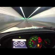 Ferrari 599GTO China Shanghai Tunnel Sound A