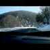 Lamborghini Aventador LP700 driving through snow.