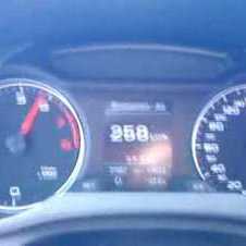 Top Speed 259km/h Audi A4 1.8T Multitronic ABT Chip on Highway